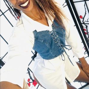 Shirt button long sleeve dress